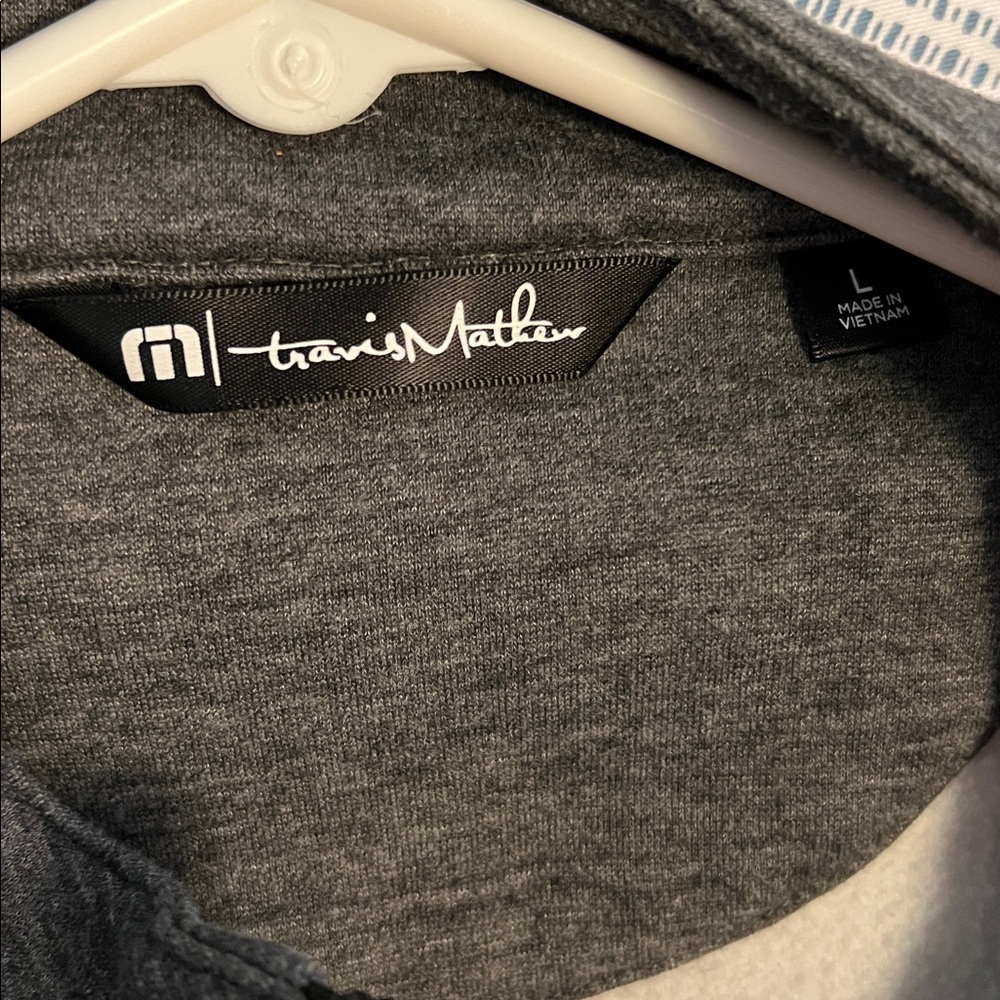 Travis Mathew Dark Gray Full Zip Jacket - Picture 4 of 5